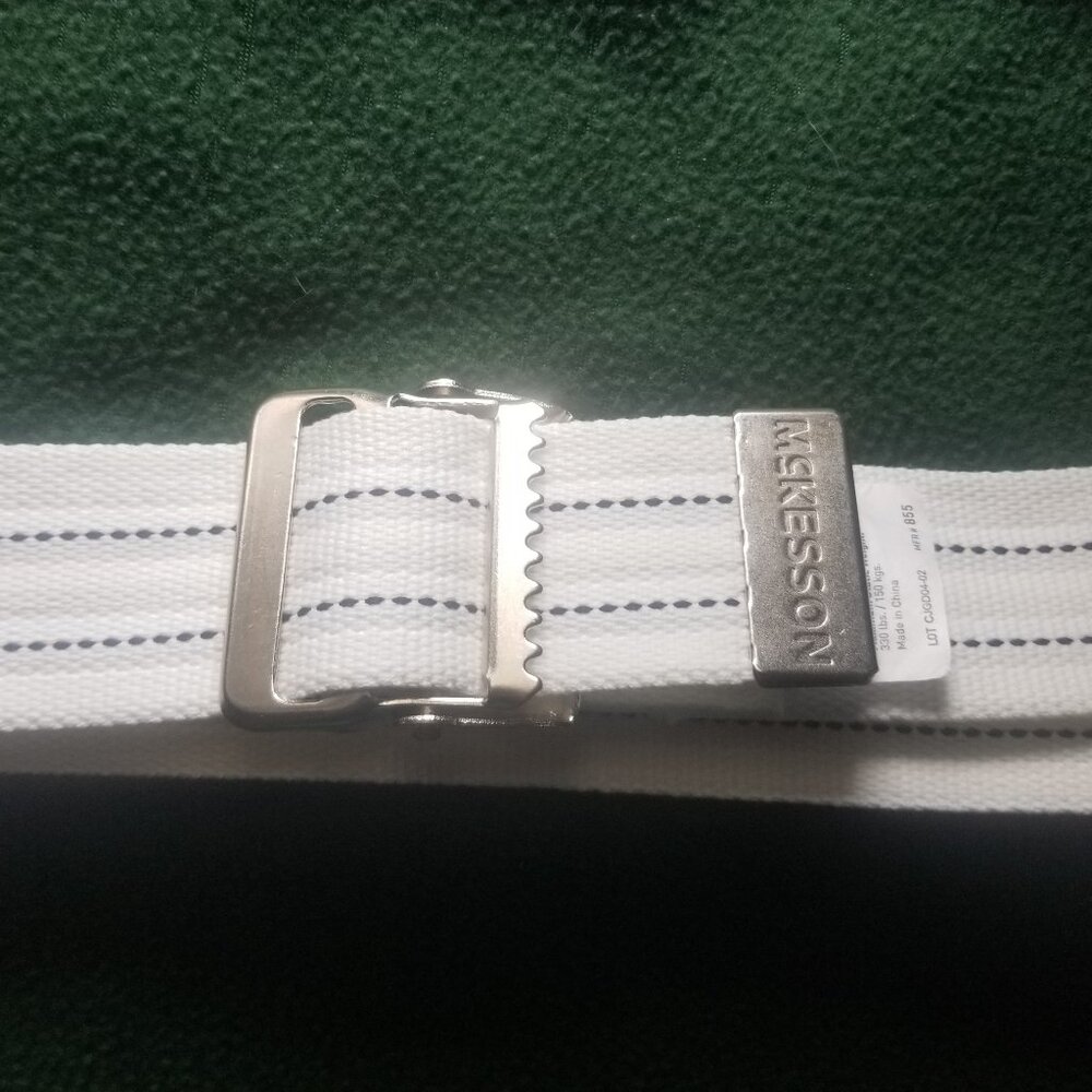 unused exercising belt